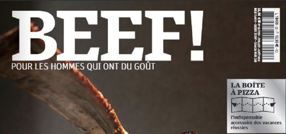 La Fourchette Tridens dans Beef! Magazine France